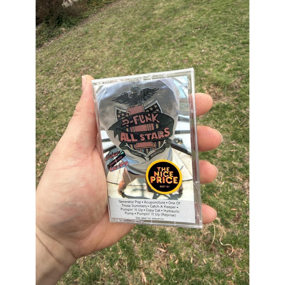 P-Funk All-Stars Cassette Urban‎ Dancefloor Guerillas Funk 1983 Sealed Album